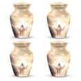 thumbnail image 1 of Embrace Of The Celestial", Urn Keepsakes For Ashes, Small Keepsake Urns For Ashes, Urn For Ashes Adult Male & Female Small, Mini Keepsake Funeral Urn 3''_pack Of 4, 1 of 1