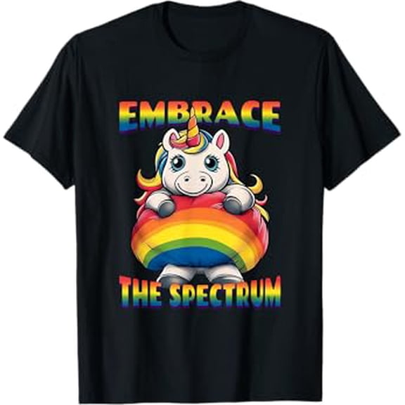Embrace the Spectrum: Autism Awareness Unicorn T-Shirt