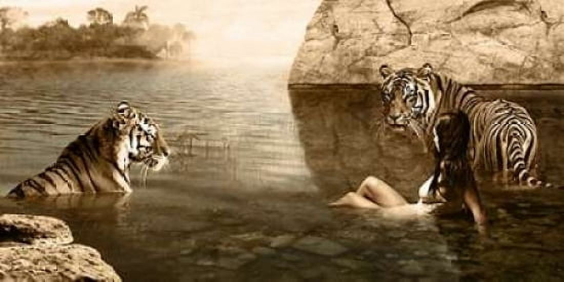 Embracing Beauty Canvas Art - Marc Moreau (10 x 20)