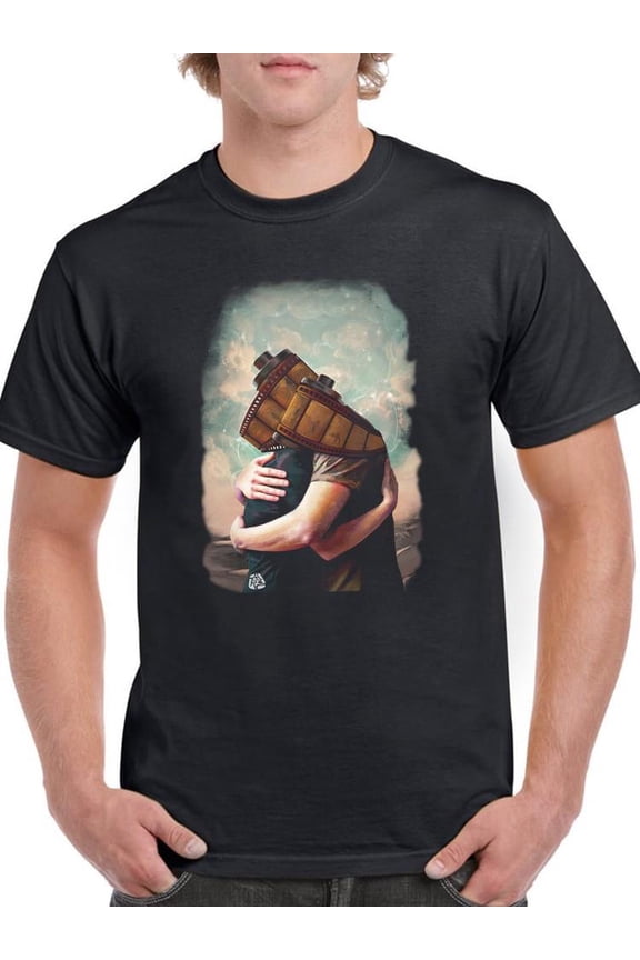 Embracing Memories T-Shirt Men -Ali Rastroo Designs, Male Large