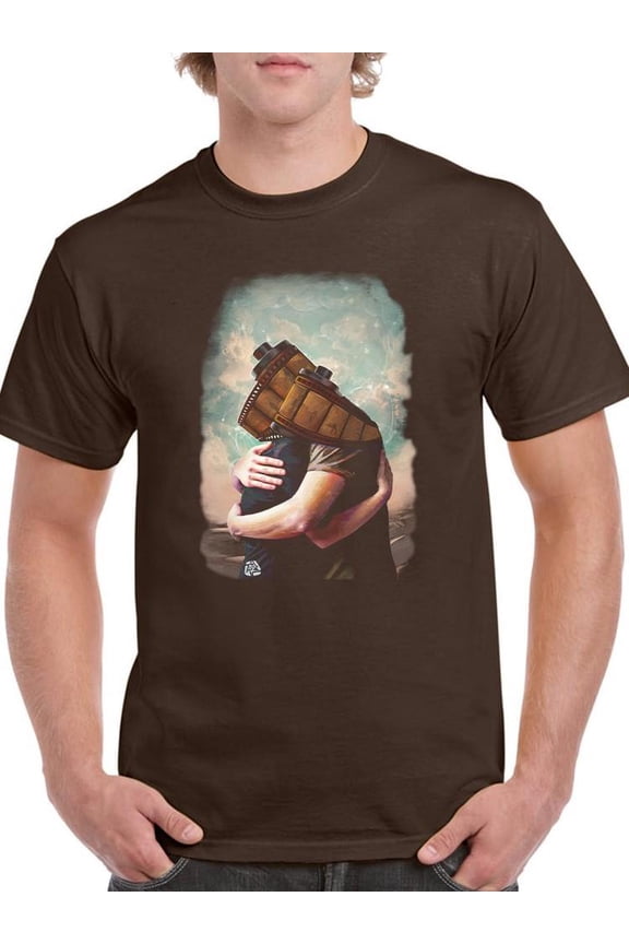 Embracing Memories T-Shirt Men -Ali Rastroo Designs, Male Medium