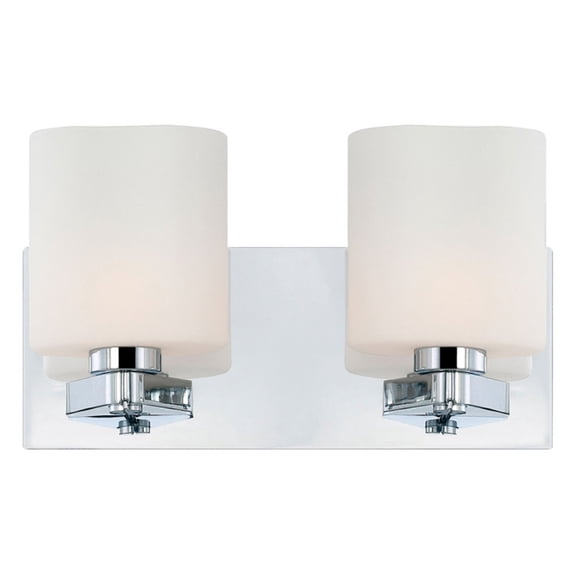 Elk Home 12.5-Inch Wide Embro Vanity Light, Contemporary, Chrome