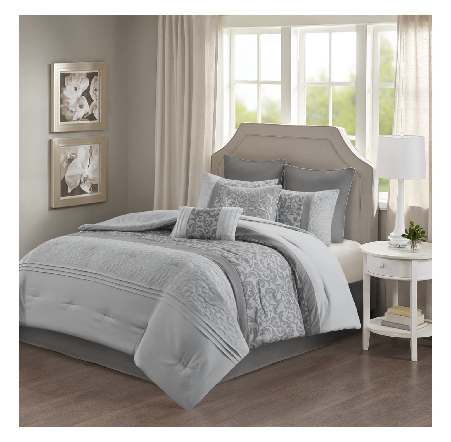 Gray Comforter Sets California Kingnull