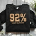 thumbnail image 1 of Embroidered 92 Percent Crewneck Sweatshirt, 1 of 4