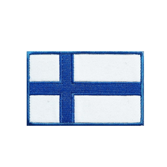 Embroidered Applique Patch National Style Embroidered Morale Badge Patch DIY Sew On/Iron On Sticker for Clothing Bags Jacket and Craft Decoration Fabric Applique B - 8x5cm