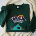 thumbnail image 1 of Embroidered Banff Sweatshirt, Banff National Park Shirt, Vintage Banff Shirt, Canadian Rockies, Rocky Mountains Shirt, Adventure Shirt, 1 of 5