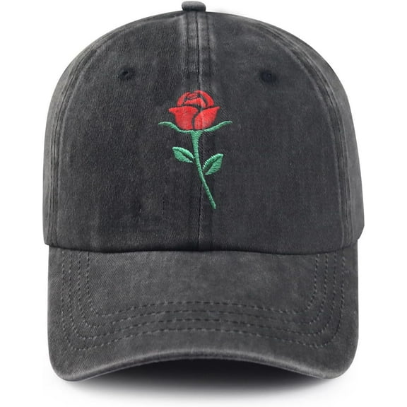 Embroidered Baseball Cap For Men Women - Adjustable Cotton Washed Dad Hat Unisex