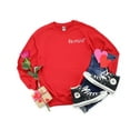 thumbnail image 1 of Embroidered Be Mine Heart Mini | Sweatshirt, 1 of 6