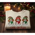 thumbnail image 1 of Embroidered Beagle Christmas Sweatshirt – Little Elf Pups Holiday Design, Cute Dog Lover Gift, Cozy Festive Crewneck, 1 of 4