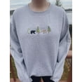 thumbnail image 1 of Embroidered Bear and Moose Sweatshirt, 1 of 5