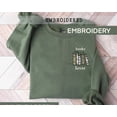 thumbnail image 1 of Embroidered Books Lover Sweatshirt, 1 of 1