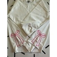 thumbnail image 1 of Embroidered Bow Sweatshirt: Classic Side Bow Design, 1 of 4