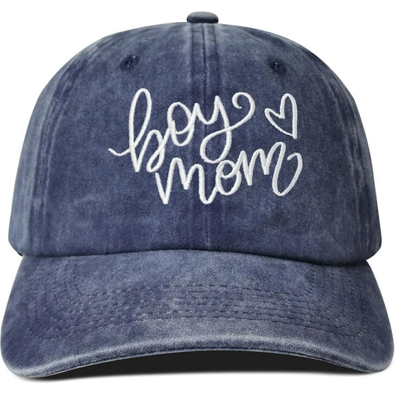 Embroidered Boys Mom Hats