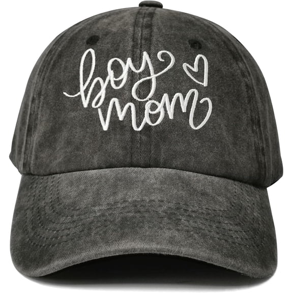 Embroidered Boys Mom Hats