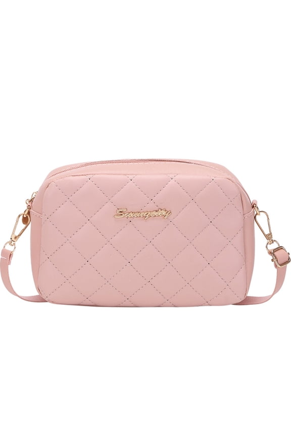 Embroidered Camera Bag Crossbody Shoulder Bag Floral Pattern Camera Purse Small Boho Canvas Camera Case Travel Accessory Everyday Casual Handbag(Pink)