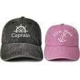 thumbnail image 1 of Embroidered Captain & First Mate Hats, 1 of 14