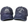 thumbnail image 1 of Embroidered Captain & First Mate Hats, 1 of 14
