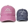 thumbnail image 1 of Embroidered Captain & First Mate Hats, 1 of 14