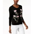 thumbnail image 1 of Embroidered Cardigan Black M, 1 of 1