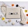 thumbnail image 1 of Embroidered Cat Family Sweatshirt, 1 of 3