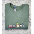 thumbnail image 1 of Embroidered Christmas Elf Sweatshirt, 1 of 1