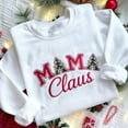 thumbnail image 1 of Embroidered Christmas Mom Shirt, Christmas Mama Shirt, Mama Claus Shirt, Family Christmas Shirt, Holiday Mom Shirt, Family Christmas Mom, 1 of 4