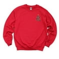 thumbnail image 1 of Embroidered Christmas Tree Outline - Women's Graphic Sweatshirt, 1 of 8