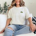 thumbnail image 1 of Embroidered Comma Chameleon Shirt, Iguana Comma Shirt, Reading Shirt, Funny Grammar Shirt, English Teacher Lizard Shirt, Chameleon Shirt, 1 of 4