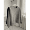 thumbnail image 1 of Embroidered Custom Pullover Fleece Sweatshirt for Women, Loose Fit, Thick and Warm Coat, 1 of 7