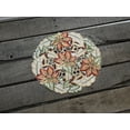 thumbnail image 1 of Embroidered Cutwork Colorful Fall Maple Leaf (11" Round), 1 of 4