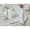 thumbnail image 1 of Embroidered Dad Sweatshirt, Cotton Crewneck for Father’s Day, New Dad Gift, Pullover for Him, Christmas Gift, 1 of 4