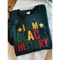 thumbnail image 1 of Embroidered Equality Sweatshirt, Human Rights Shirt, Black History, 1 of 4