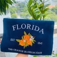 thumbnail image 1 of Embroidered Florida Orange Blossom State Sweatshirt, 1 of 5