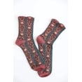 thumbnail image 1 of Embroidered Flower Pattern Socks, 1 of 4