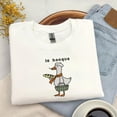 thumbnail image 1 of Embroidered French Goose Shirt, Funny Le Honque Sweatshirt, Silly France Trip Vacation Gift For Animal, Duck Bird Shirt, Geese Meme Hoodie, 1 of 5