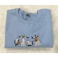 thumbnail image 1 of Embroidered Ghost Dog and Cat Sweatshirt, 1 of 1