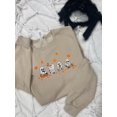 thumbnail image 1 of Embroidered Ghosts Fall Leaves Halloween Sweatshirt, 1 of 2