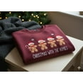 thumbnail image 1 of Embroidered Gingerbread Christmas Sweatshirt: Funny Holiday Jumper, 1 of 4