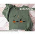 thumbnail image 1 of Embroidered Halloween Cats Sweatshirt, 1 of 1