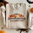 thumbnail image 1 of Embroidered Halloween Sweatshirt: Y2K Pumpkin Pie Crewneck, 1 of 5