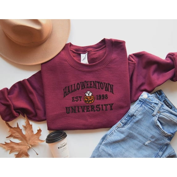 Embroidered Halloweentown University Sweatshirt