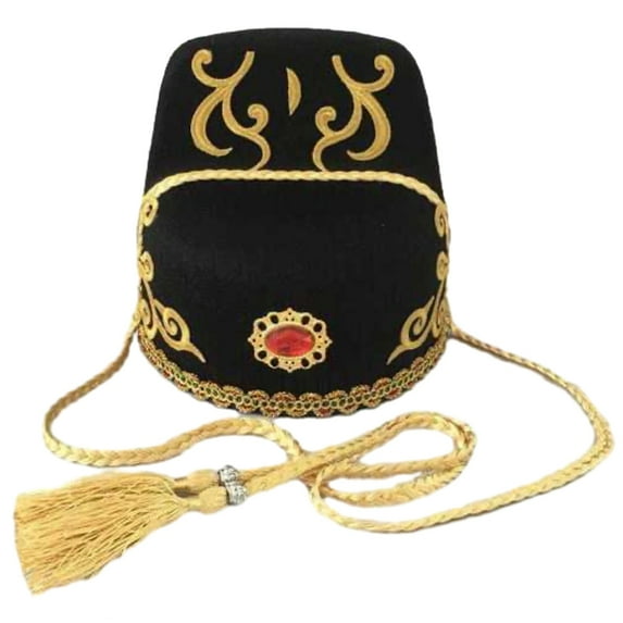 Embroidered Hanfu Hat in Ancient Chinese Style Add Elegances to Weddings and Bring History to Life in Reenactments