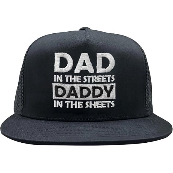 Embroidered Hat for Dad, Mens Hats and Caps, Trucker Gifts for Men, Birthday for Him