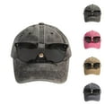 thumbnail image 1 of Embroidered Hop Baseball Cap, Adjustable Snapback Hat for Men & Women, Trendy Streetwear Trucker Cap for Summer Outdoor Sports, 1 of 4