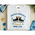 thumbnail image 1 of Embroidered Hockey Romance Book Club Sweatshirt, Spicy BookTok Girl Shirt, Smut Reader Gift, Icebreaker Inspired Cozy Crewneck, 1 of 4