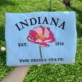thumbnail image 1 of Embroidered Indiana The Peony State Sweatshirt, 1 of 2