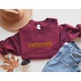 thumbnail image 1 of Embroidered Jack-o-Lantern Pumpkin Sweatshirt, 1 of 2