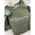 thumbnail image 1 of Embroidered “Jesus Fill This Room” Sweatshirt | Christian Faith Pullover | Inspirational Religious Apparel | Comfort Wear unisex fit, 1 of 4