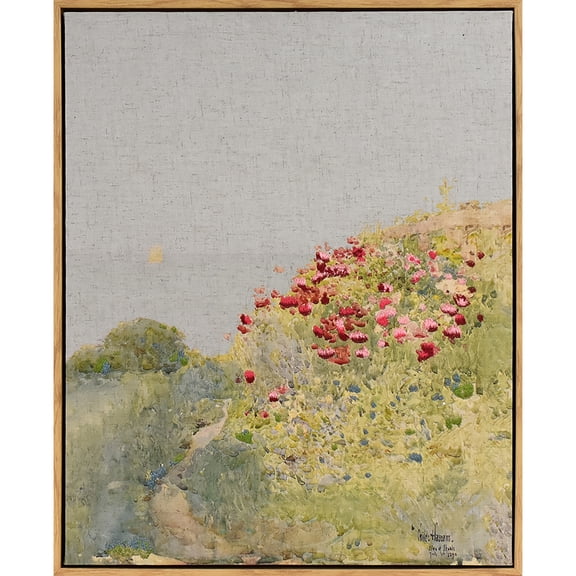 Embroidered Landscape Wall Art