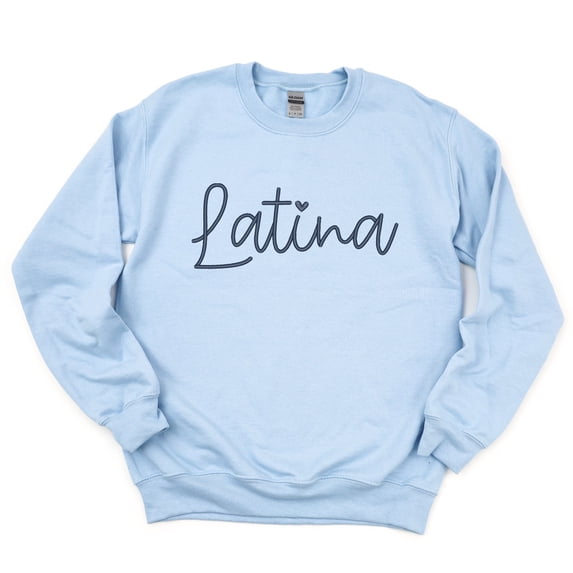 Embroidered Latina Cursive - Women's Graphic Sweatshirt